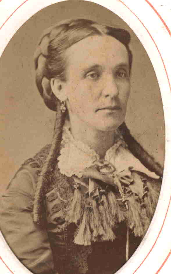 This photo was marked as <b>Agnes Stevens</b> but may be Angeline Stevens - the <b>...</b> - Alinnea_A_Curtis_Powles_FloDodge